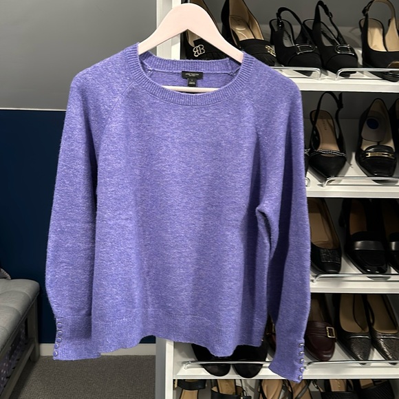 Ann Taylor Factory Periwinkle Sweater - Picture 1 of 5